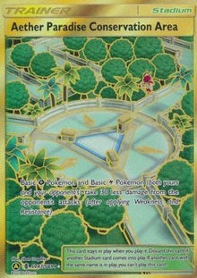 Aether Paradise Conservation Area - Hidden Fates (Secret Rare) [HIF-SV87]