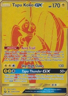 Tapu Koko GX - Hidden Fates (Secret Rare) [HIF-SV93]