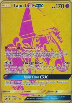 Tapu Lele GX - Hidden Fates (Secret Rare) [HIF-SV94]
