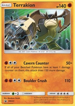 Terrakion - SM Black Star Promos (Promo) [SM-223]