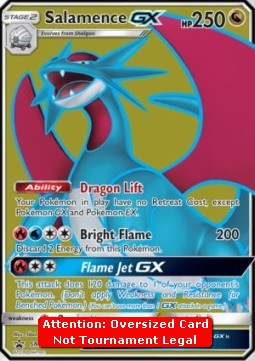 Salamence GX - SM Black Star Promos (Oversized) [SM-139]