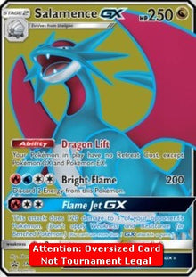 Salamence GX - SM Black Star Promos (Oversized) [SM-139]
