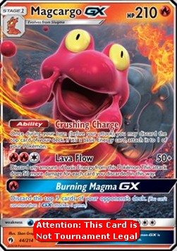 Magcargo GX - Lost Thunder (Fixed) [LOT-44]