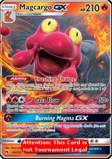 Magcargo GX - Lost Thunder (Fixed) [LOT-44]