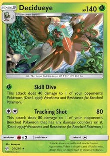 Decidueye - Cosmic Eclipse (Holo Rare) [CEC-20]