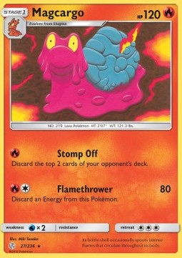 Magcargo - Cosmic Eclipse (Rare) [CEC-27]