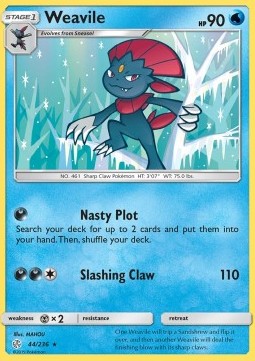 Weavile - Cosmic Eclipse (Rare) [CEC-44]