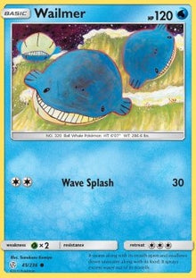 Wailmer - Cosmic Eclipse (Common) [CEC-45]