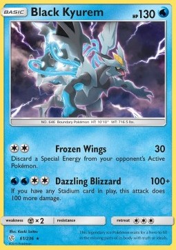 Black Kyurem - Cosmic Eclipse (Holo Rare) [CEC-61]