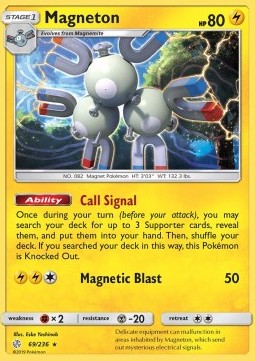 Magneton - Cosmic Eclipse (Holo Rare) [CEC-69]