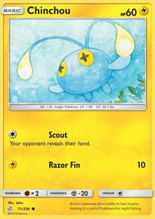 Chinchou - Cosmic Eclipse (Common) [CEC-71]