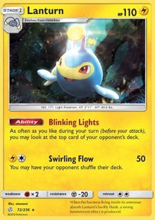 Lanturn - Cosmic Eclipse (Rare) [CEC-72]