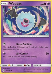 Woobat - Cosmic Eclipse (Common) [CEC-87]