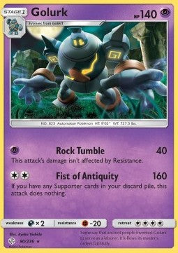 Golurk - Cosmic Eclipse (Rare) [CEC-90]