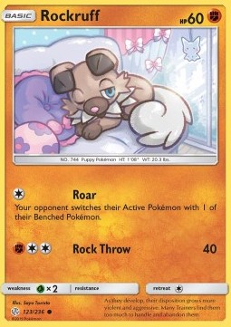 Rockruff - Cosmic Eclipse (Common) [CEC-123]