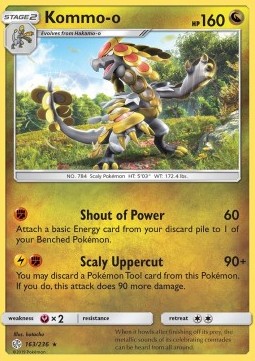 Kommo-o - Cosmic Eclipse (Holo Rare) [CEC-163]