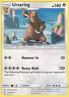 Ursaring - Cosmic Eclipse (Rare) [CEC-172]