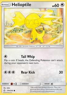 Helioptile - Cosmic Eclipse (Common) [CEC-179]