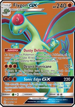 Flygon GX - Cosmic Eclipse (Ultra Rare) [CEC-218]