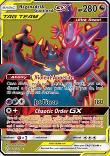 Naganadel & Guzzlord GX - Cosmic Eclipse (Ultra Rare) [CEC-223]