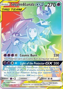 Solgaleo & Lunala GX - Cosmic Eclipse (Secret Rare) [CEC-254]