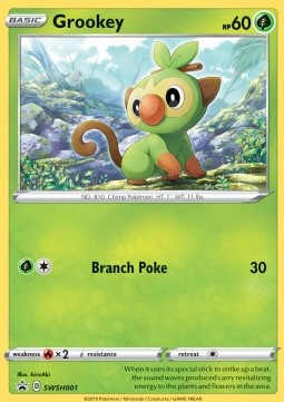 Grookey - SWSH Black Star Promos (Promo) [SWSH-001]