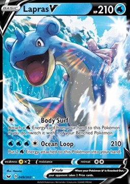 Lapras V - Sword & Shield (Ultra Rare) [SSH-49]