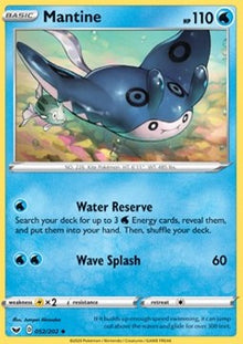 Mantine - Sword & Shield (Uncommon) [SSH-52]