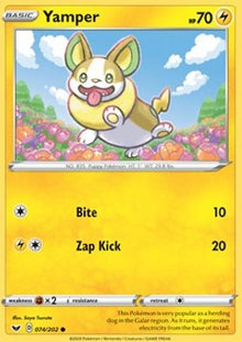 Yamper - Sword & Shield (Common) [SSH-74]