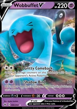 Wobbuffet V - Sword & Shield (Ultra Rare) [SSH-86]