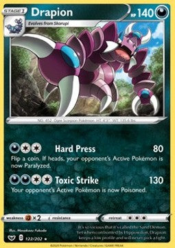 Drapion - Sword & Shield (Rare) [SSH-122]