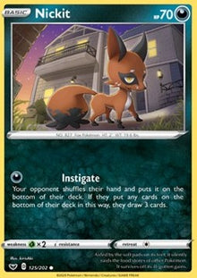 Nickit - Sword & Shield (Common) [SSH-125]