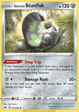 Galarian Stunfisk - Sword & Shield (Uncommon) [SSH-132]