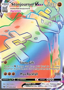 Stonjourner VMAX - Sword & Shield (Secret Rare) [SSH-205]