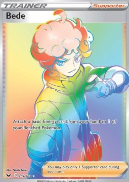 Bede - Sword & Shield (Secret Rare) [SSH-207]