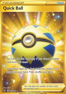 Quick Ball - Sword & Shield (Secret Rare) [SSH-216]