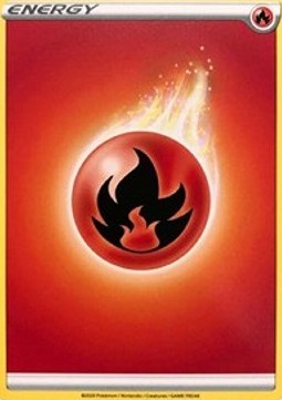 Fire Energy - Sword & Shield (Common)