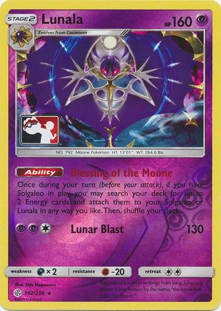 Lunala - Cosmic Eclipse (Promo) [CEC-102]