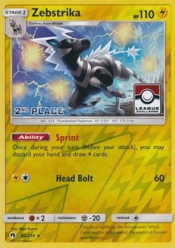 Zebstrika - Lost Thunder (Promo) [LOT-82]