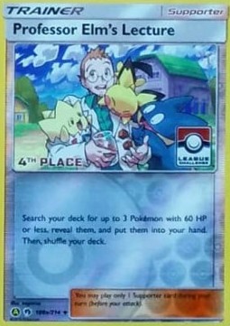 Professor Elm's Lecture - Lost Thunder (Promo) [LOT-188a]