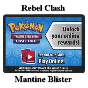 Online Code Card (Mantine Blister) - Rebel Clash (Online Code Card)
