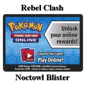 Online Code Card (Noctowl Blister) - Rebel Clash (Online Code Card)