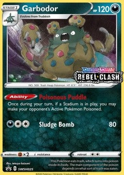 Garbodor - SWSH Black Star Promos (Promo) [SWSH-025]