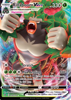 Rillaboom VMAX - Rebel Clash (Ultra Rare) [RCL-18]