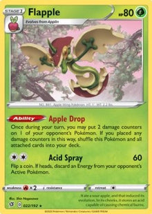 Flapple - Rebel Clash (Holo Rare) [RCL-22]