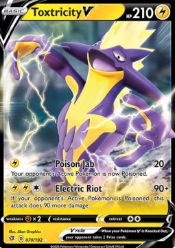 Toxtricity V - Rebel Clash (Ultra Rare) [RCL-70]