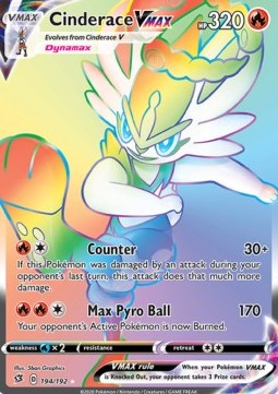 Cinderace VMAX - Rebel Clash (Secret Rare) [RCL-194]