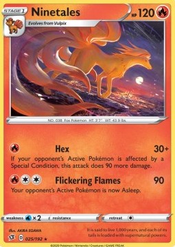 Ninetales - Rebel Clash (Rare) [RCL-25]