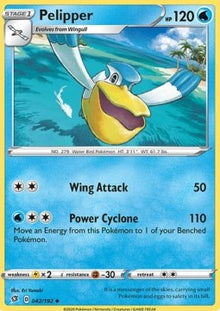 Pelipper - Rebel Clash (Uncommon) [RCL-42]