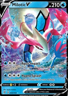 Milotic V - Rebel Clash (Ultra Rare) [RCL-43]